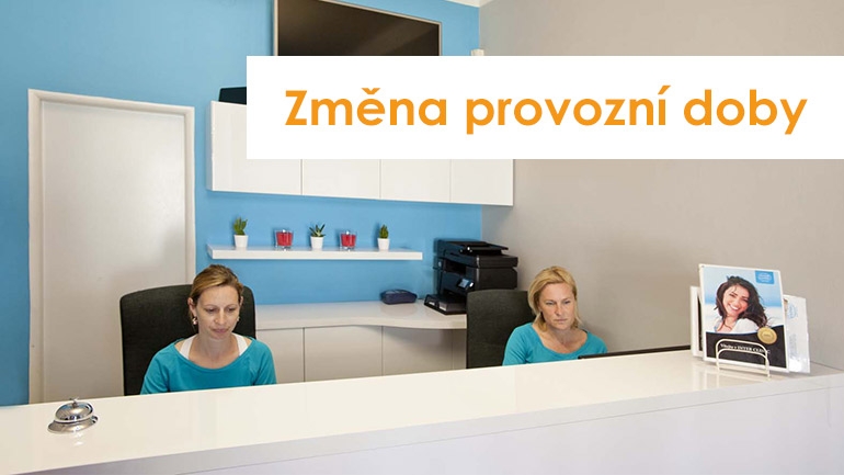 Provoz kliniky v létě 2023